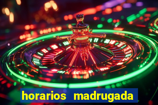 horarios madrugada fortune tiger